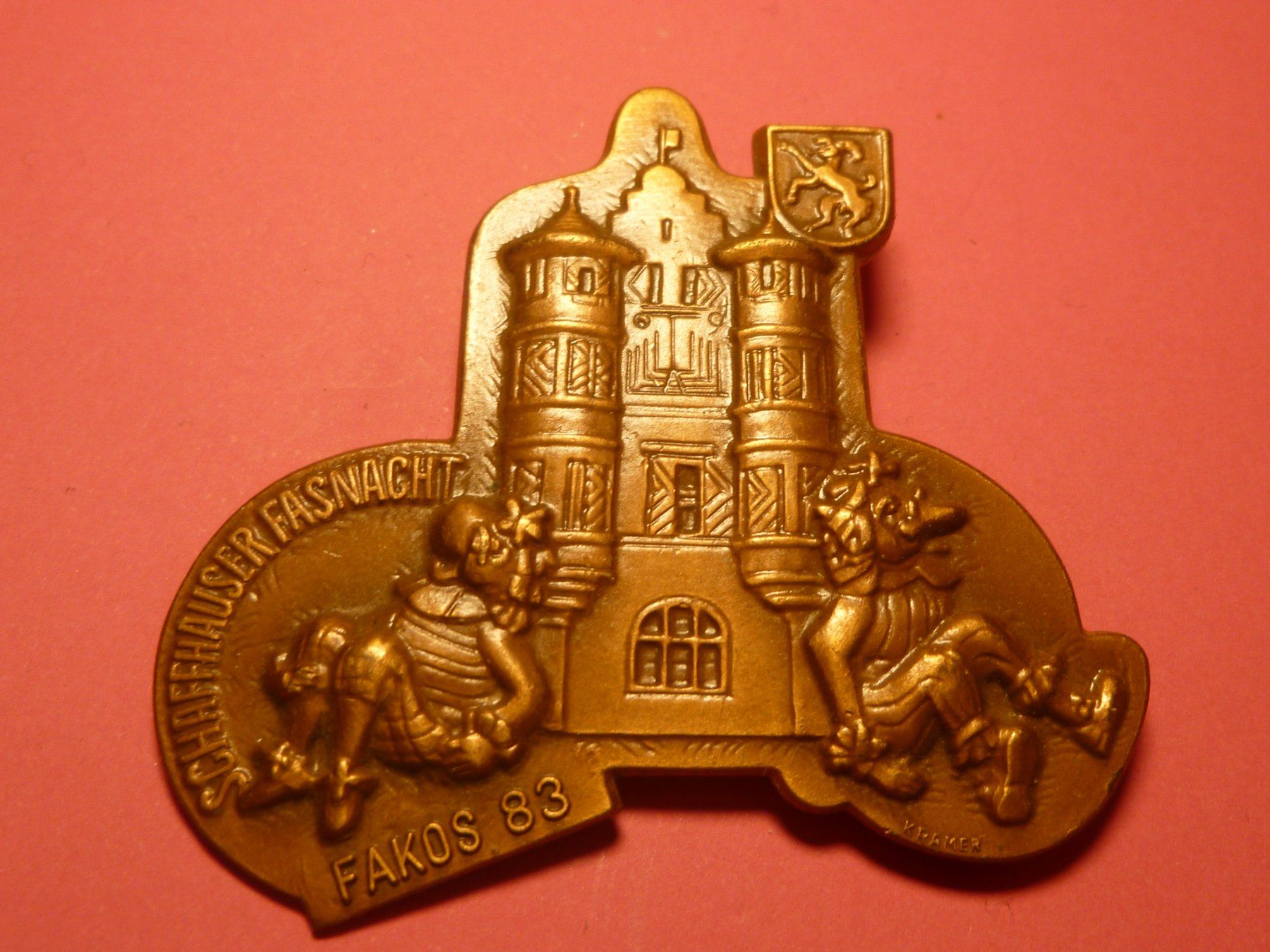 Placchette & Badge: SCHAFFHAUSEN 1983 BRONZE – Usato da Ried (Muotathal) venduto da Mandarin02