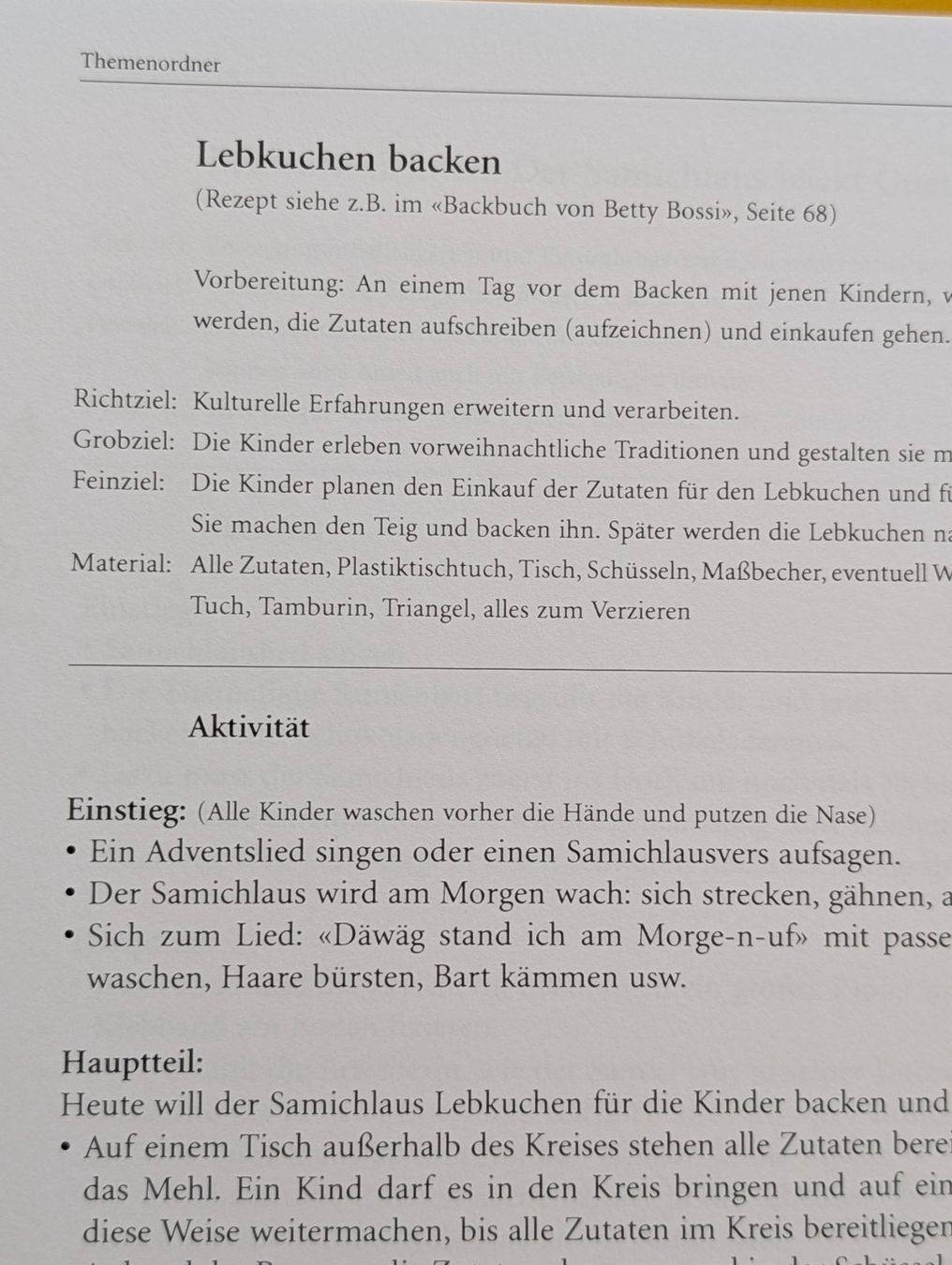 Ordner: Ordner Idee plus Samichlaus Claudia Bryner – Gebraucht aus Weite von Nur63 5