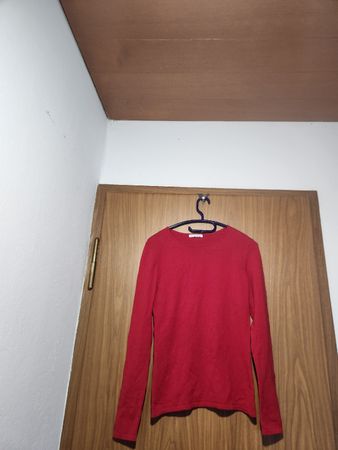 Pull-over fs cashmere rouge 100% cachemire S