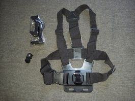 2x Gopro-Komplettset-Befestigung an der Brust