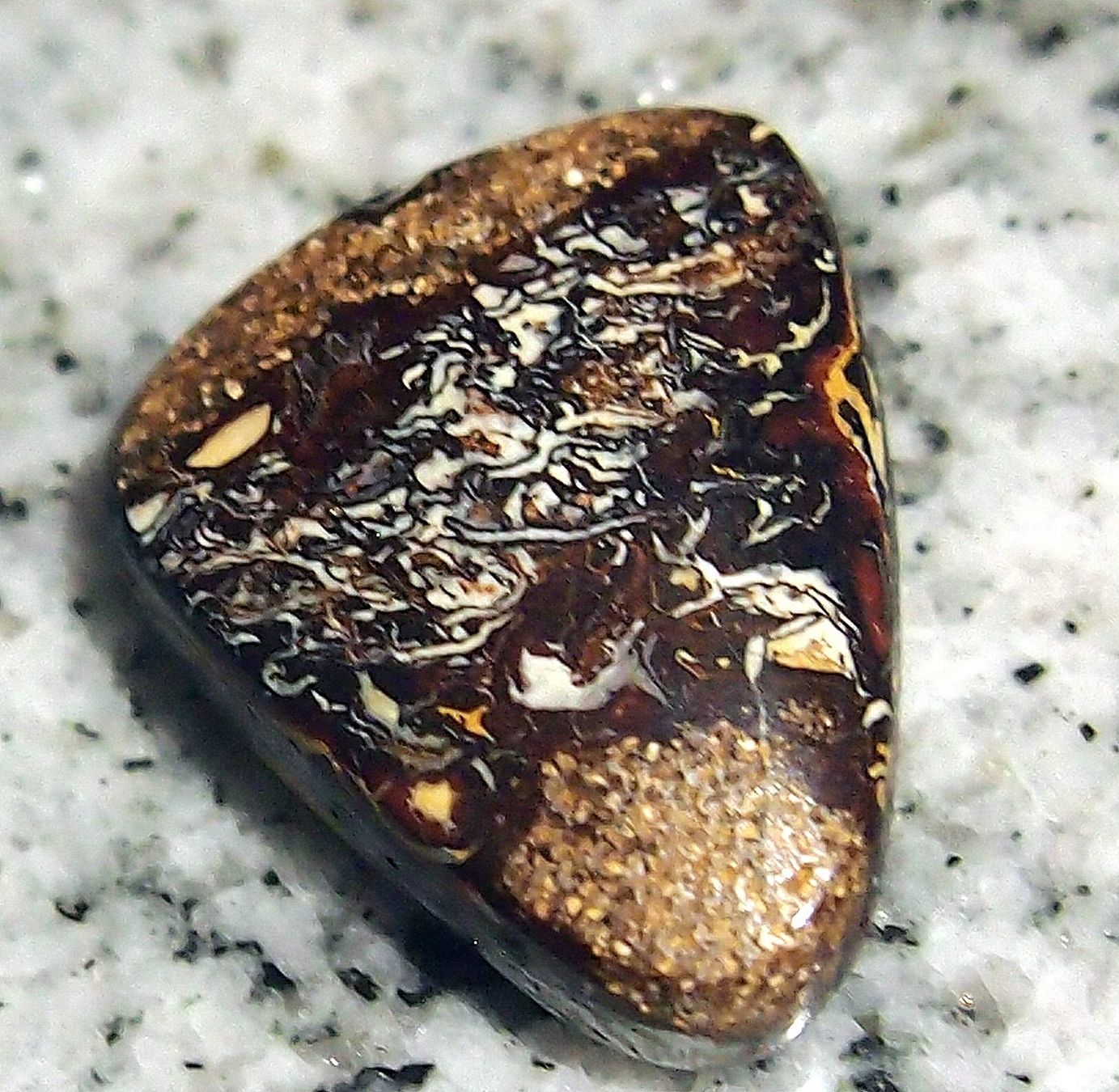 Pietre preziose: 27 CRT. KOROIT OPAL, schönste Muster! AAA – Nuovo e nell'imballaggio originale da Reinach BL venduto da Marcopal 5