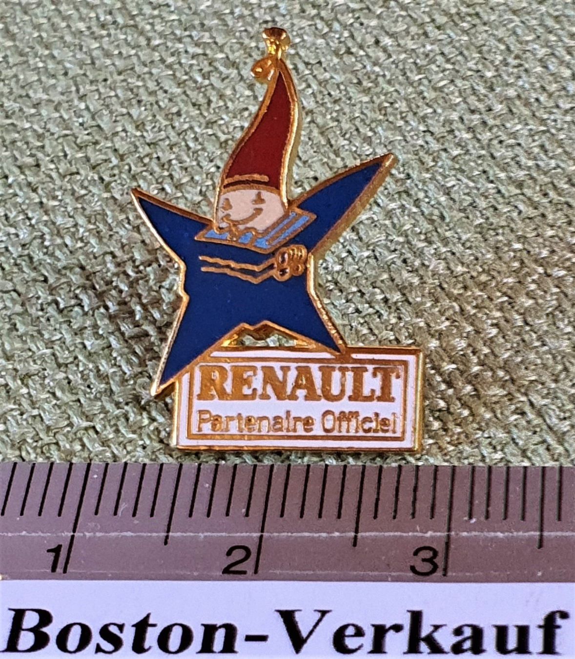 Spille & Fermagli: C407 - Pin Renault Stern Mänchen – Usato da Reinach BL venduto da Boston-Verkauf 2