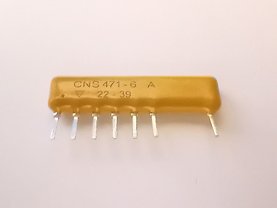 Componenti elettronici: Widerstandsnetzwerk CNS471A6 – Nuovo e nell'imballaggio originale da Wolfhausen venduto da cmos101