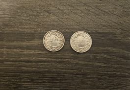 2 pièces 2 Fr. 1965 Helvetia