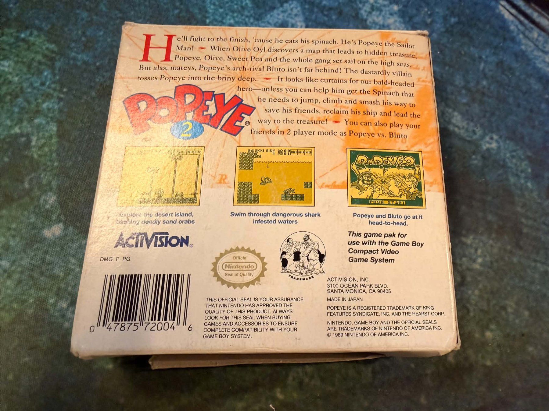 Nintendo Giochi: Popeye 2 Nintendo Game Boy – Usato da Giubiasco venduto da Tici__nerd_Giubiasco 1