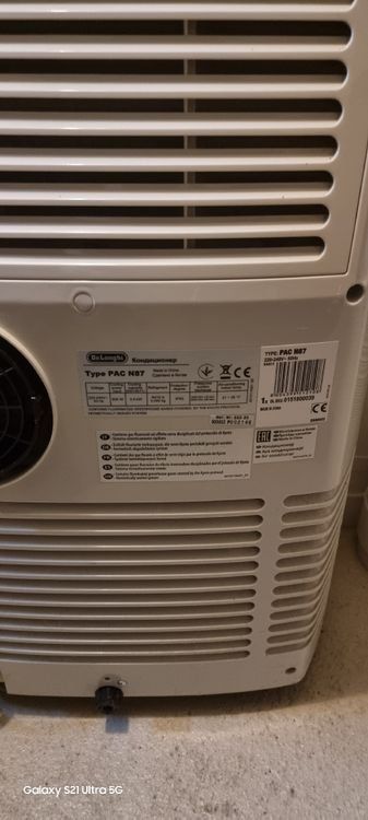 De'Longhi Klimageräte: Mobile Klimagerät DeLonghi PAC N87 – Gebraucht aus Glattbrugg von Chris240