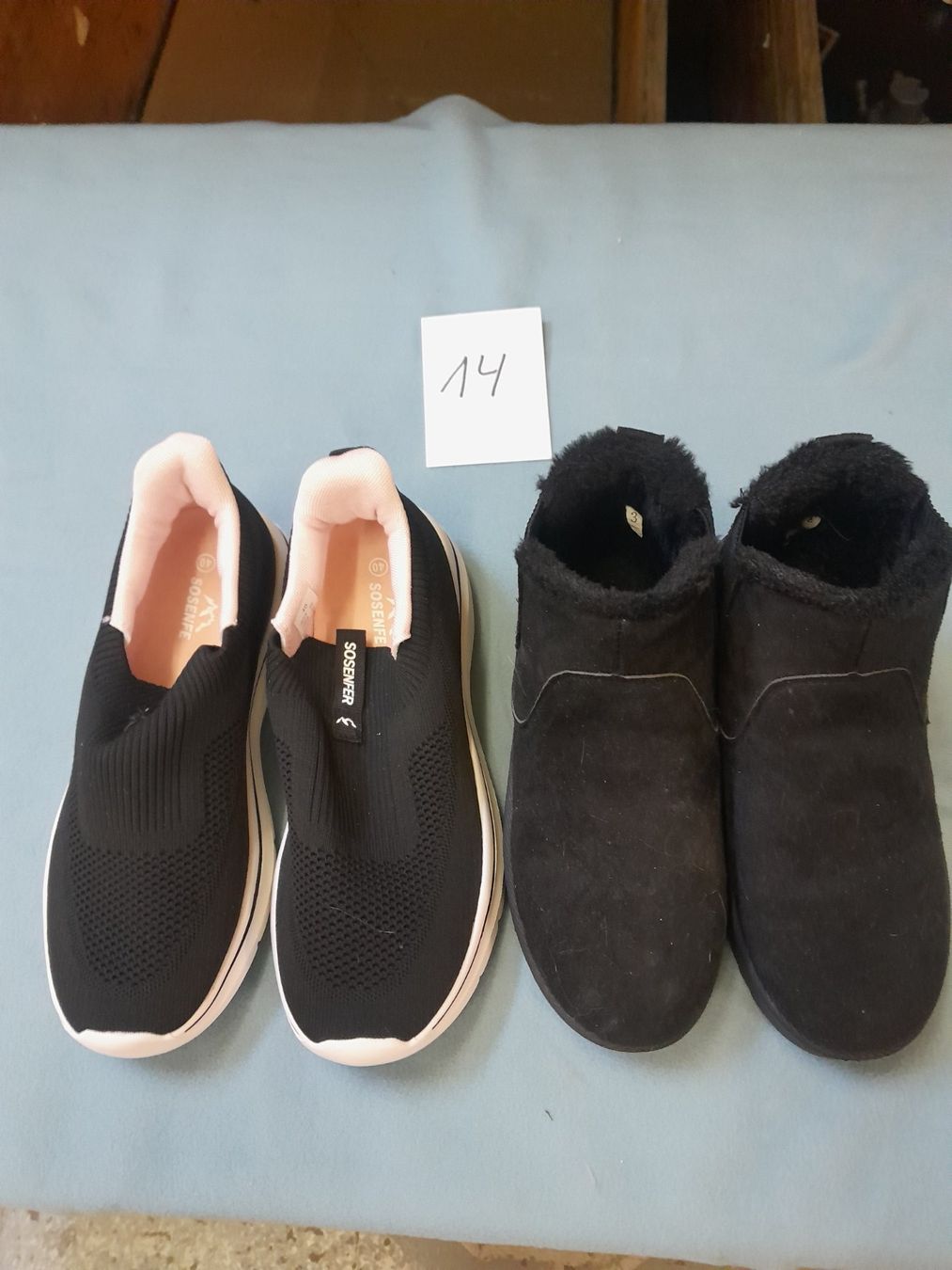 Scarpe da donna: 2 PAAR SCHUHE GRÖSSE 40 SCHWARZ NEU – Nuovo (secondo la descrizione) da Eggenwil venduto da wydl 1