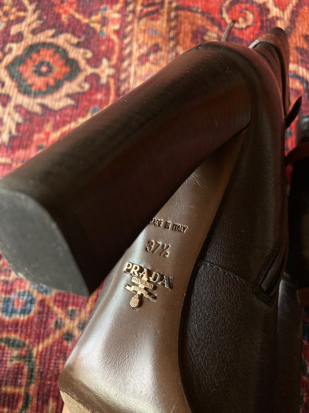 Prada Scarpe da donna: Bottines Prada cuir – Usato da Neuchâtel venduto da A01100 2