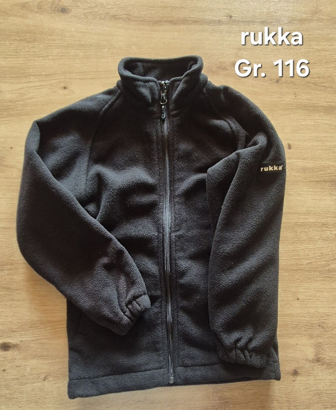 Rukka Giacche & Cappotti: Fleecejake Rukka Gr. 116 dunkles Grau – Usato da Oberfrittenbach venduto da Steffi1807