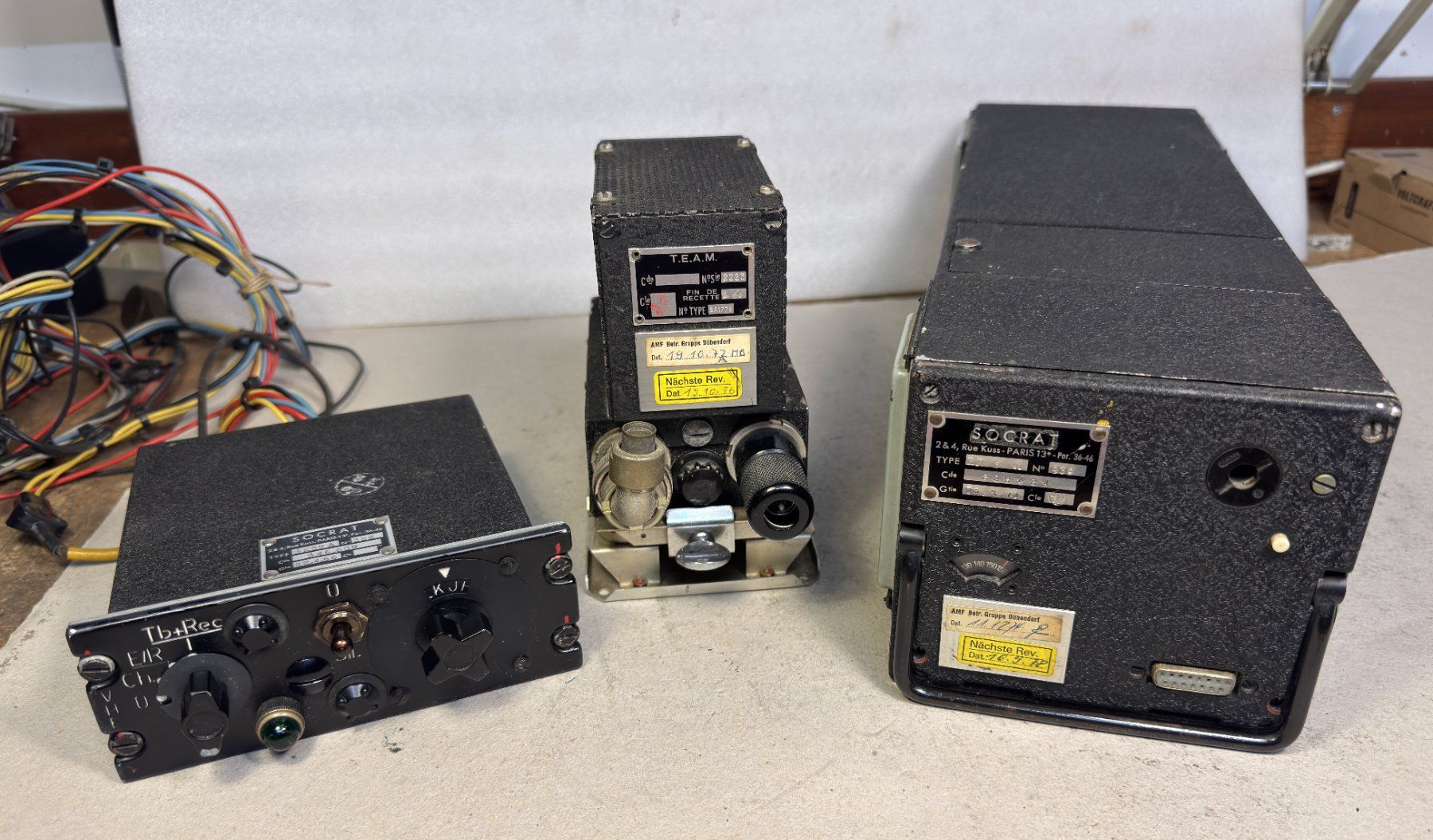 Technique de radiocom: Flugfunkgerät SE-027 – Défectueux à Ins par funkflieger