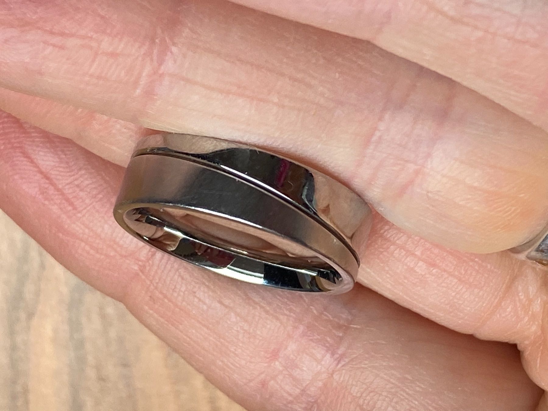 Anelli: Edelstahl Fingerring NEU 18mm – Nuovo (secondo la descrizione) da Basel venduto da Chili007 3