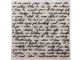 Silikonstempel Nr.495, Schrift