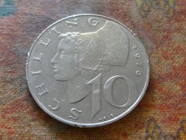 AUTRICHE  10  Schilling  1976