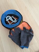 Abschleppseil CYZD 10T + Handschuhen und Schäkeln neuwertig