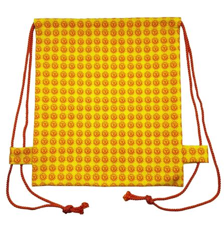 Orange Sunshine Drawstring Bag – neu
