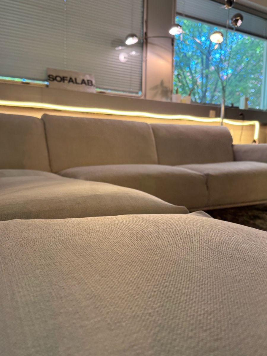 Divani: Ecksofa Hellgrau Gratis Lieferung – Usato da Fehraltorf venduto da Sofalab.swiss 6