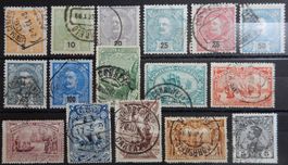 Portugal ex. Kat. 125-155 /gest. 1895/1910