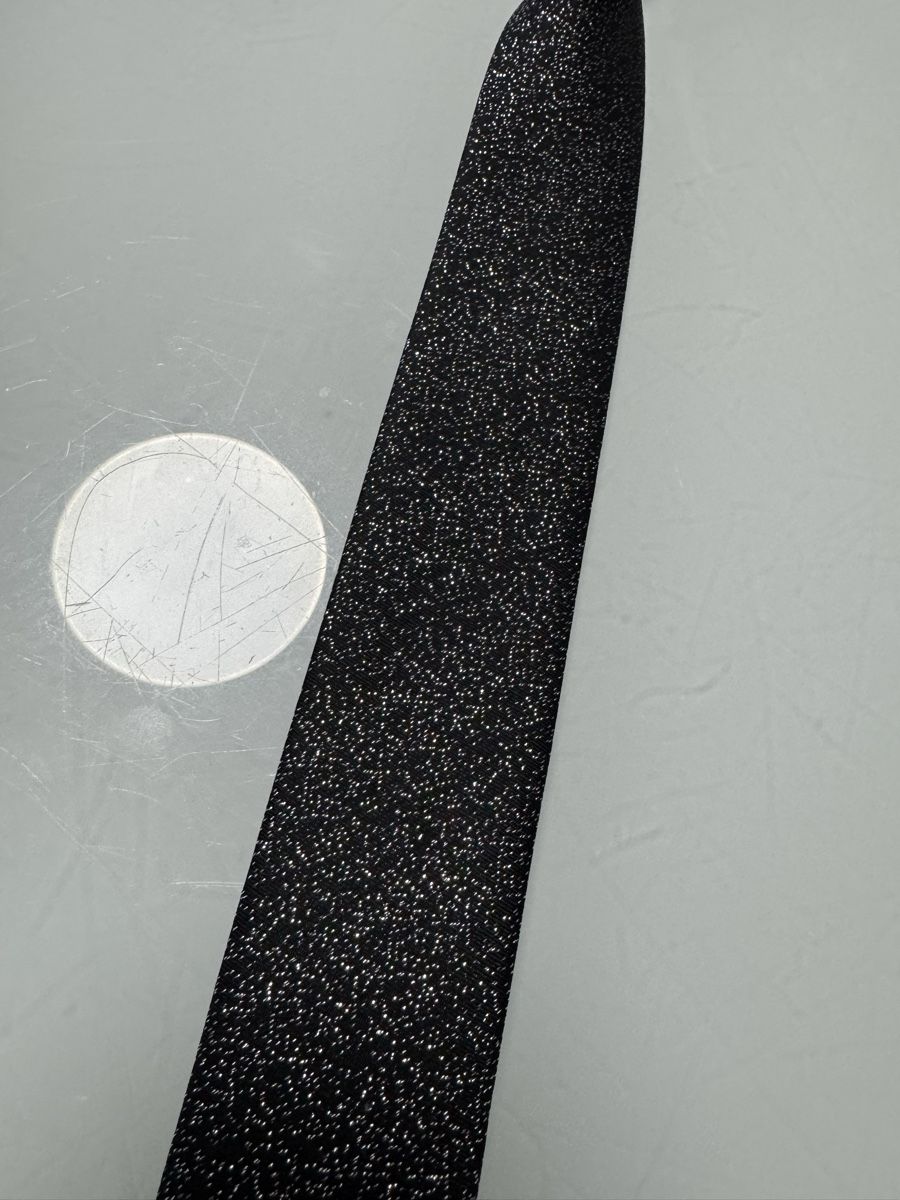 Cravatte: Schwarze/silberne Krawatte. Elegant, neu! – Nuovo (secondo la descrizione) da chur venduto da merygori 1