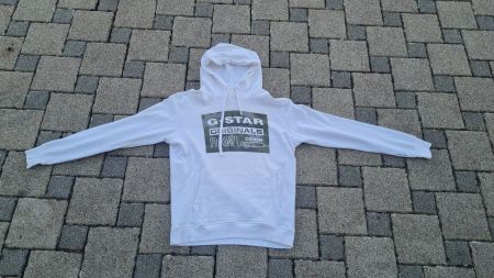G-Star / Pullover / Pulli / Hoodie / Herren / Weiss / XL