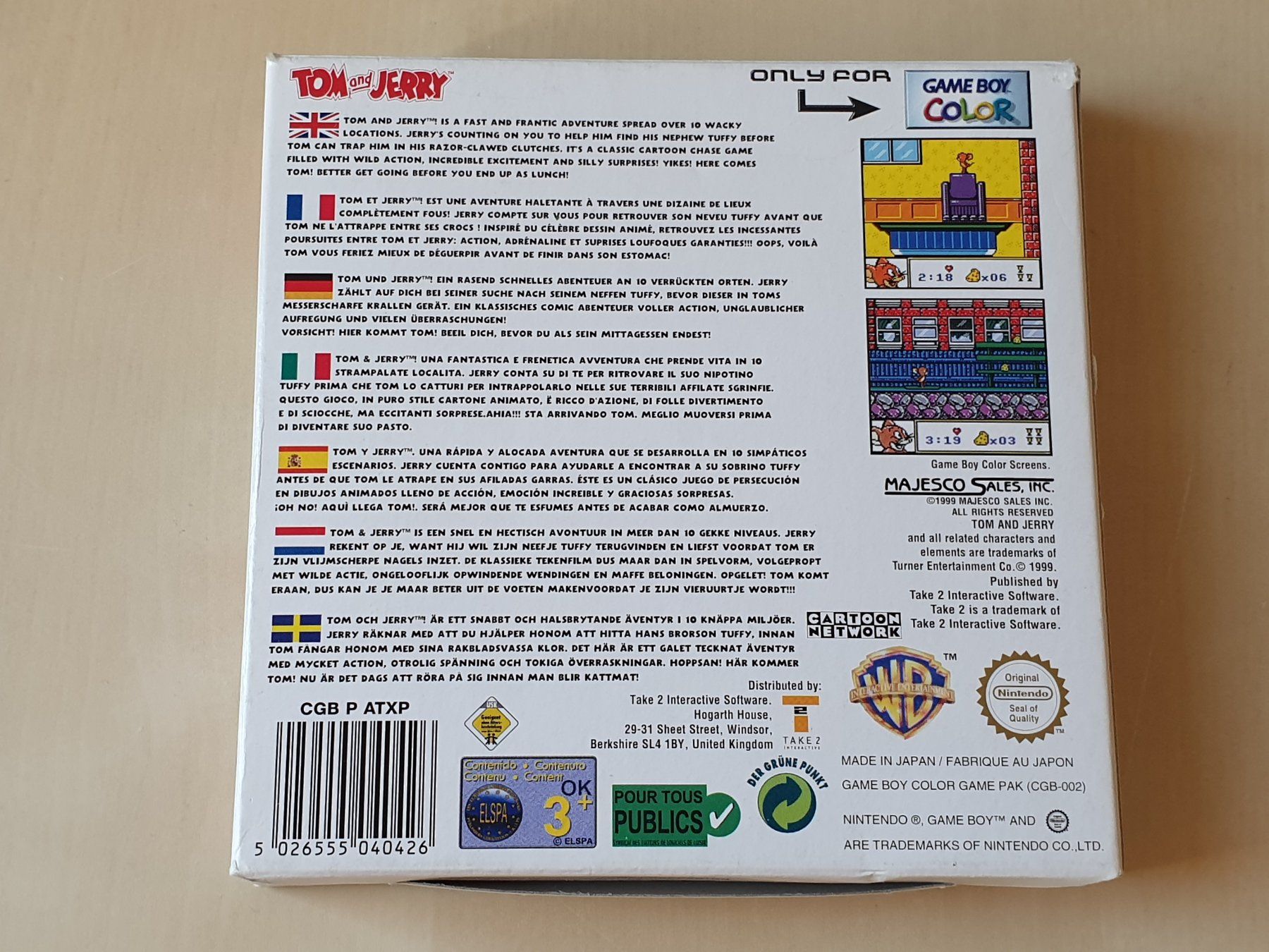 Nintendo Spiele: Tom & Jerry – Gebraucht aus Stansstad von collectorsshop 1
