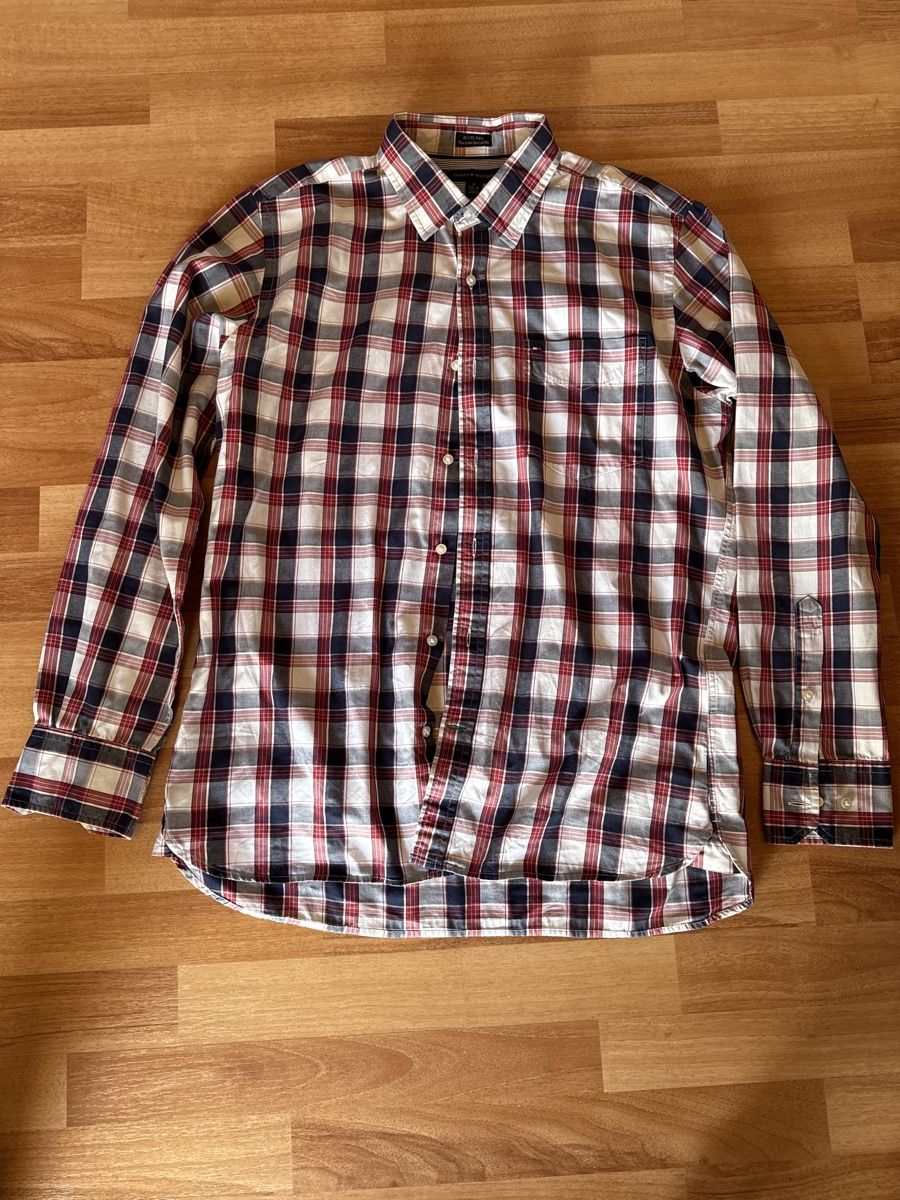 Tommy Hilfiger Camicie: Tommy Hilfiger Herren Hemd, Grösse M – Usato da Heiden venduto da fam_797q