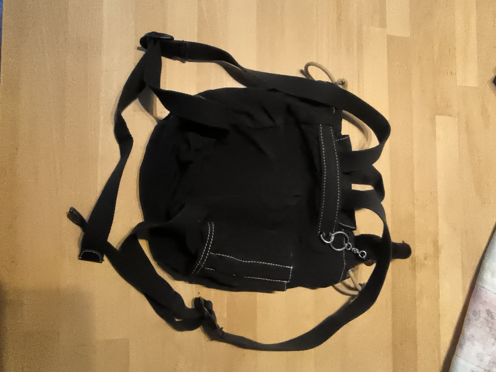 Kipling Rucksäcke: Zainetto Kipling nero con spallacci regolabili  – Gebraucht aus Tegna von cinziag01 1