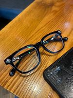 Chrome Hearts Brille Schwarz