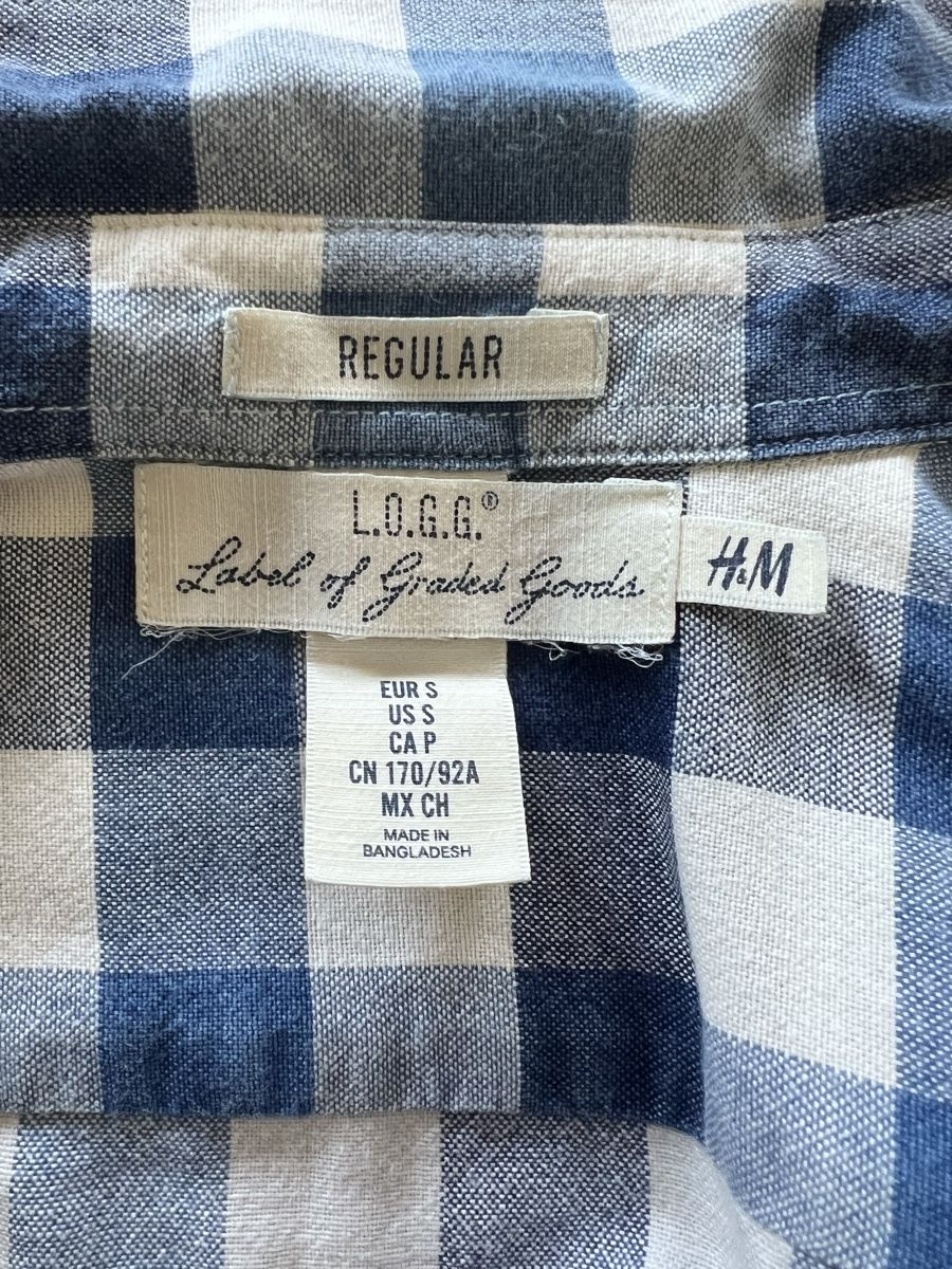 H&M Camicie: Chemise H&M bleu blanc – Nuovo (secondo la descrizione) da Servion venduto da sap_w8wg 2