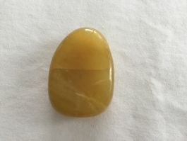 Anhänger Honigquarz Heilstein