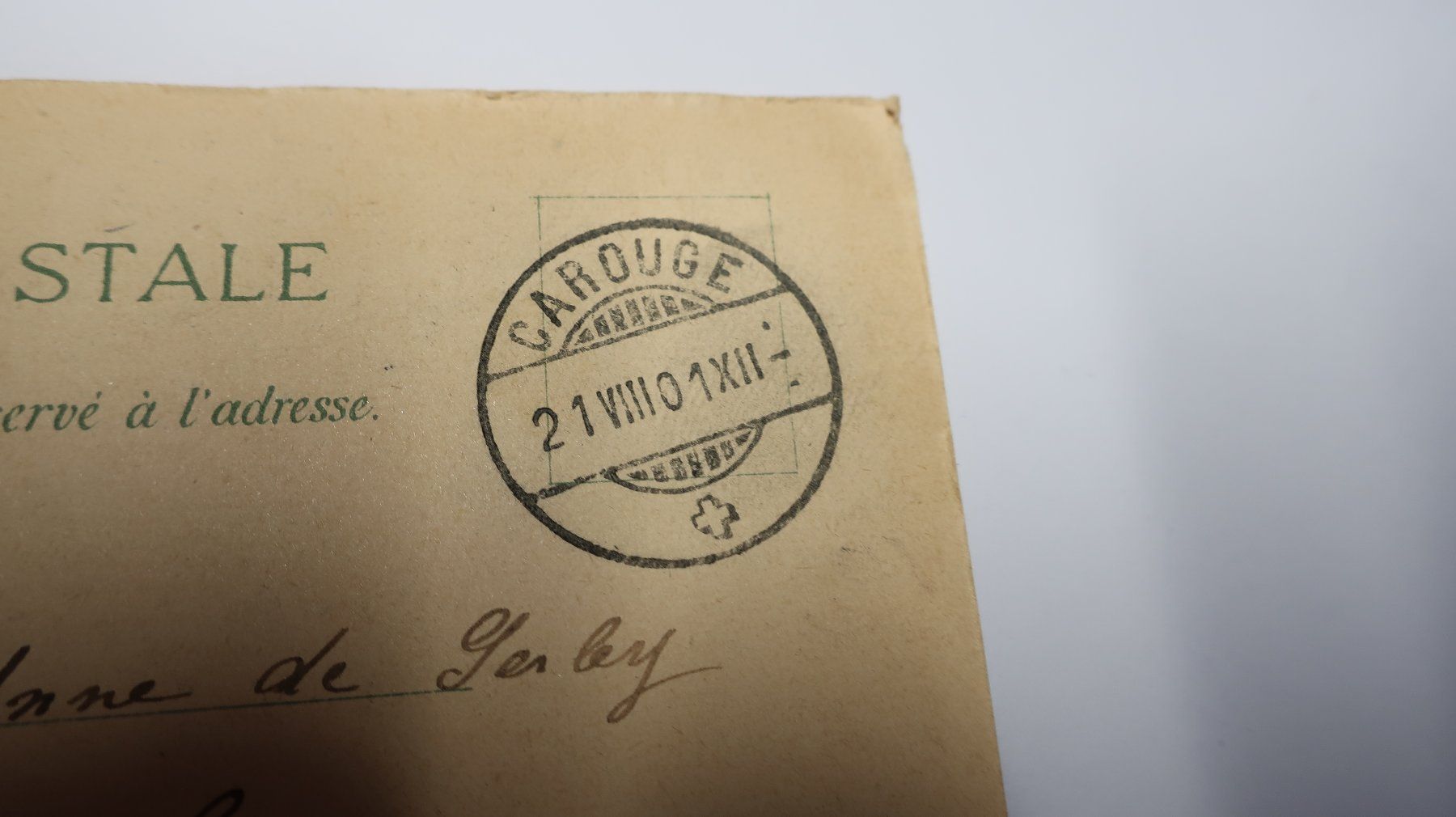 Cartoline postali: Genève Tour de l'Ile 1901 – Difettoso da Cormoret venduto da Pascalll2001 6