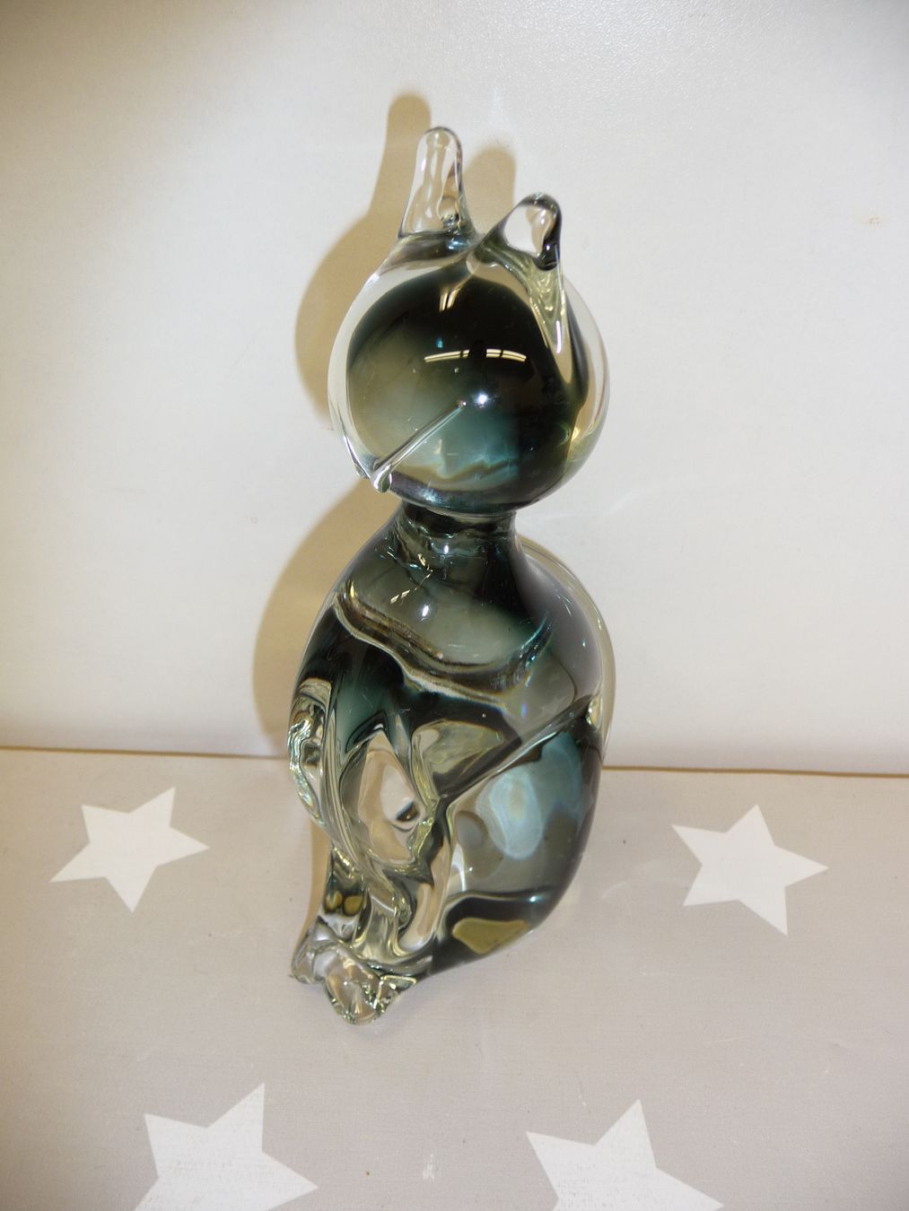 Murano Figuren: Katze / Büsi Murano Glas – Gebraucht aus Rafz von Powacaddy