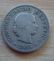 5 Rappen 1883