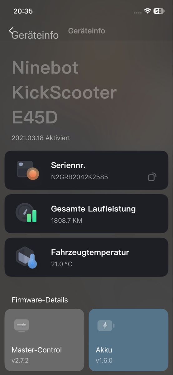 Xiaomi Kickboard: E-Scooter Xiaomi Ninebot E45D – Gebraucht aus Lupsingen von McFly12 9