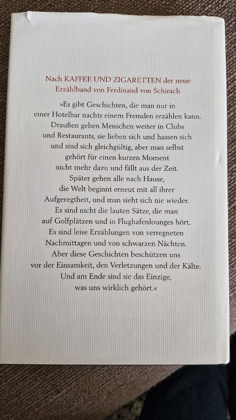 Libri: Ferdinand von Schirach : Nachmittage – Usato da Basel venduto da Andrealin 1