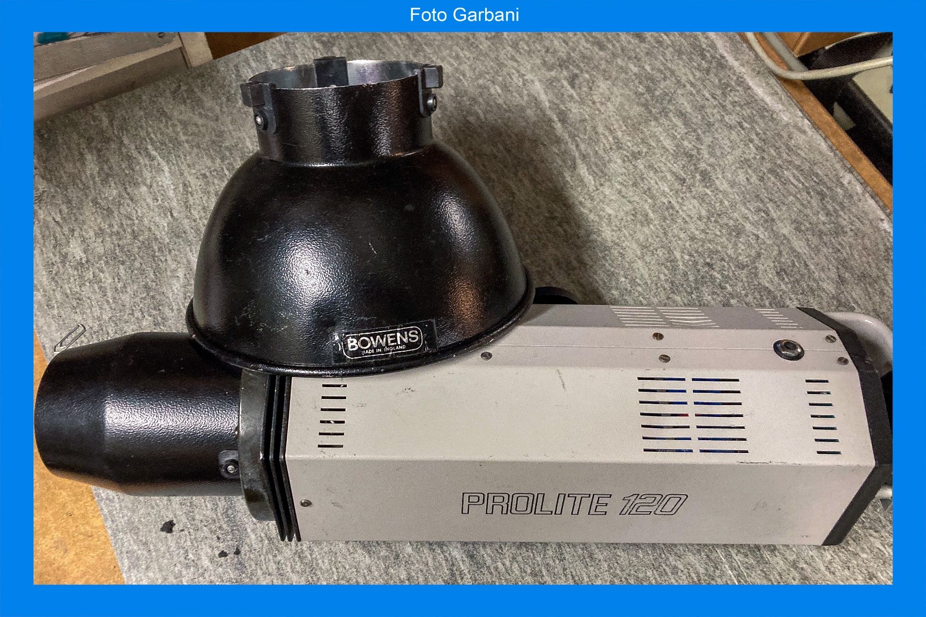 Bowens Flash: Bowens prolite 120 lampada flash – Usato da Muralto venduto da FotoGarbani