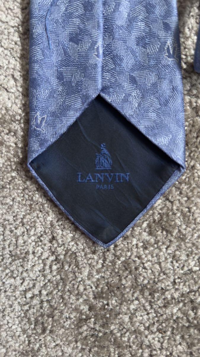 Lanvin Cravates: Cravate LANVIN pour Nestlé 100% soie – D'occasion à Vuippens par Anna_as 3