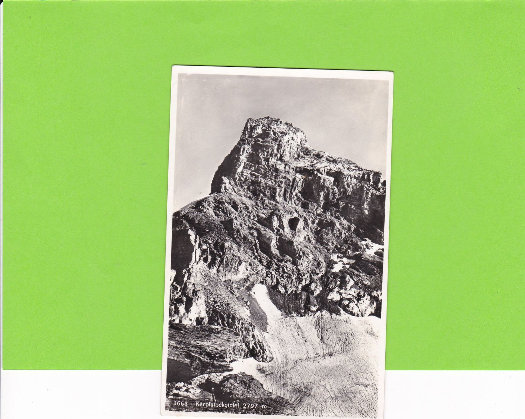Cartoline postali: Kärpfstockgipfel – Usato da St. Peterzell venduto da neckertal