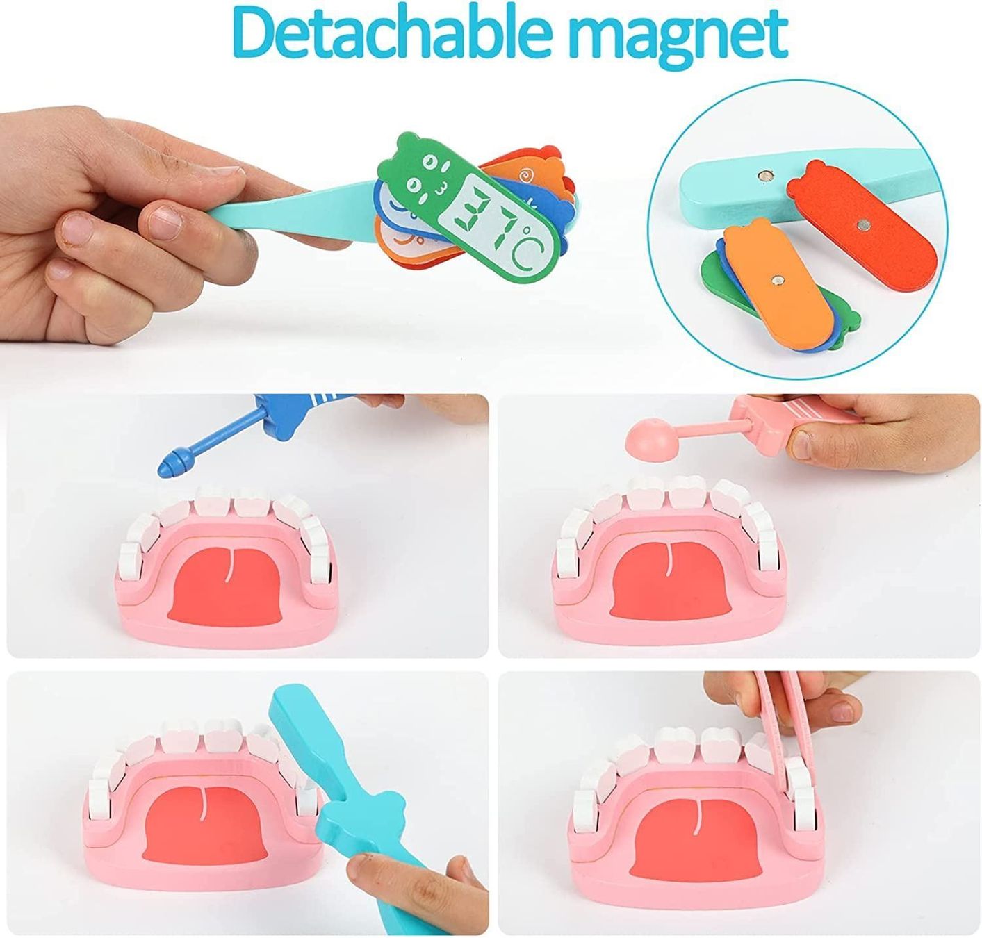 Giocattoli: Kinder Arztkoffer Spielset Arzttasche – Nuovo (secondo la descrizione) da Thun venduto da Top32 6