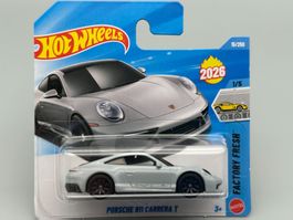 Hot Wheels Porsche 911 Carrera T (992) 1:64 Neu OVP