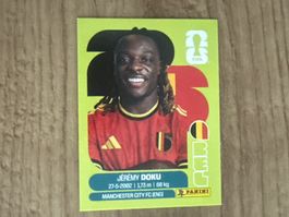 Panini FIFA WM 2026 Sticker Jérémy Doku BEL 16