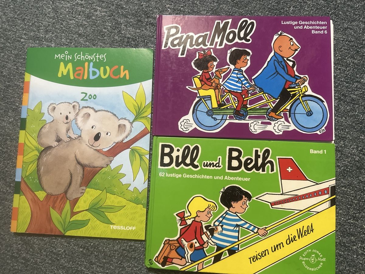 Libri: Papa Moll….  – Usato da Baltschieder venduto da YmroBe