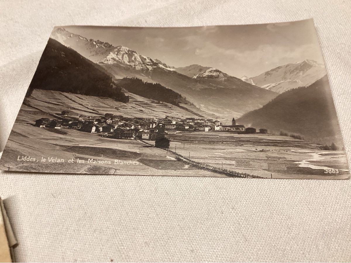 Cartoline postali: LIDDES 4 pièces  dés 1833 en lot – Usato da Luc (Ayent) venduto da Rebouille 3