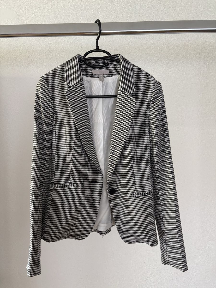 Jacken: Blazer Hahnentrittmuster – Gebraucht aus Kaltbrunn von celiabernet