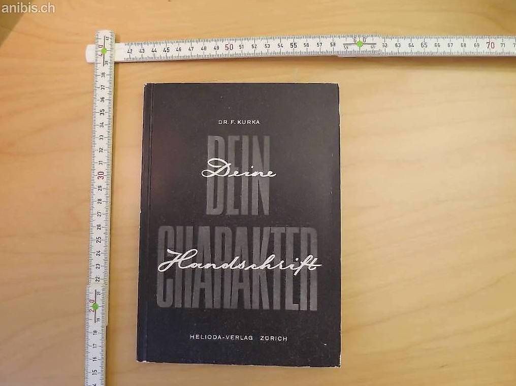 Libri: Sammlung graphologischer Bücher – Usato da Zürich venduto da axolottchen 3