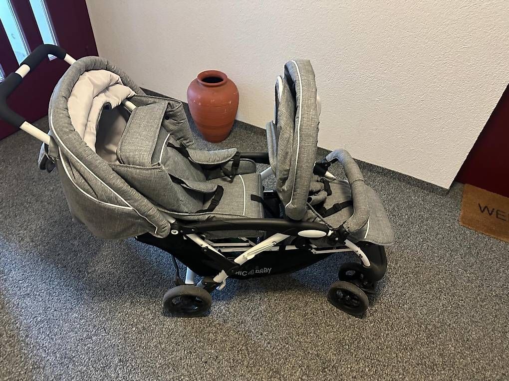Poussette: Geschwisterwagen – D'occasion à Mellingen par fat_72hf 1