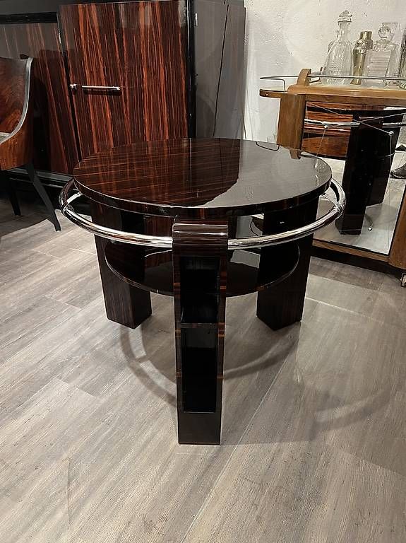 Tische: Table basse art déco ébène de macassar  – Gebraucht aus Mollens VD von espritartdeco 2