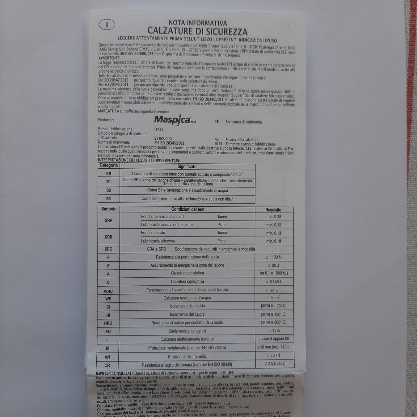 Scarpe da uomo: chaussures de sécurité neuves – Nuovo (secondo la descrizione) da Carouge GE venduto da cecob0909 8