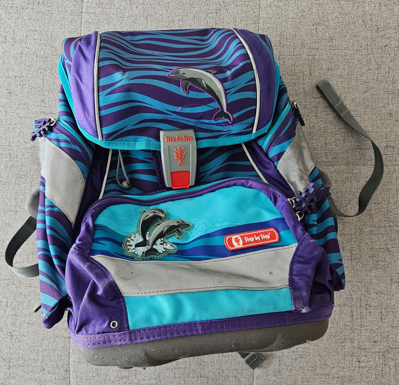 Step by Step Borse & Zaini: Step by Step Schulrucksack mit Zubehör – Usato da Bellach venduto da RE-NA