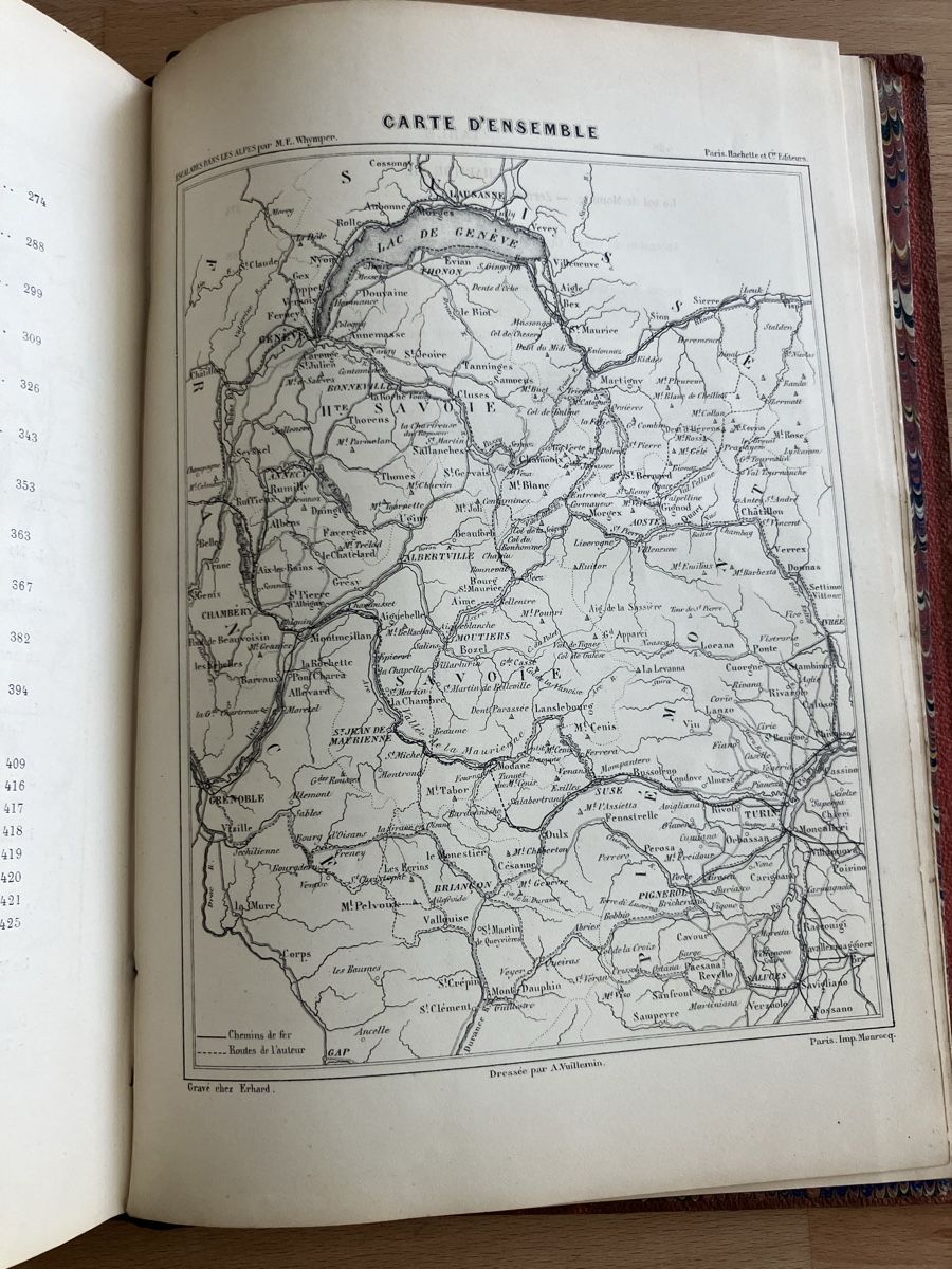 Libri: E. WHYMPER - Escalades dans les Alpes – Usato da Lausanne venduto da Willandco 5