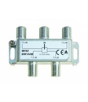 TV Verteiler Wisi DM04b 4 Way Splitter